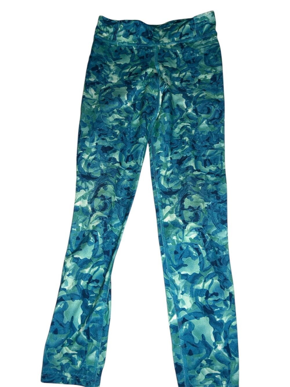 C9 teal pattern leggings size 7/8